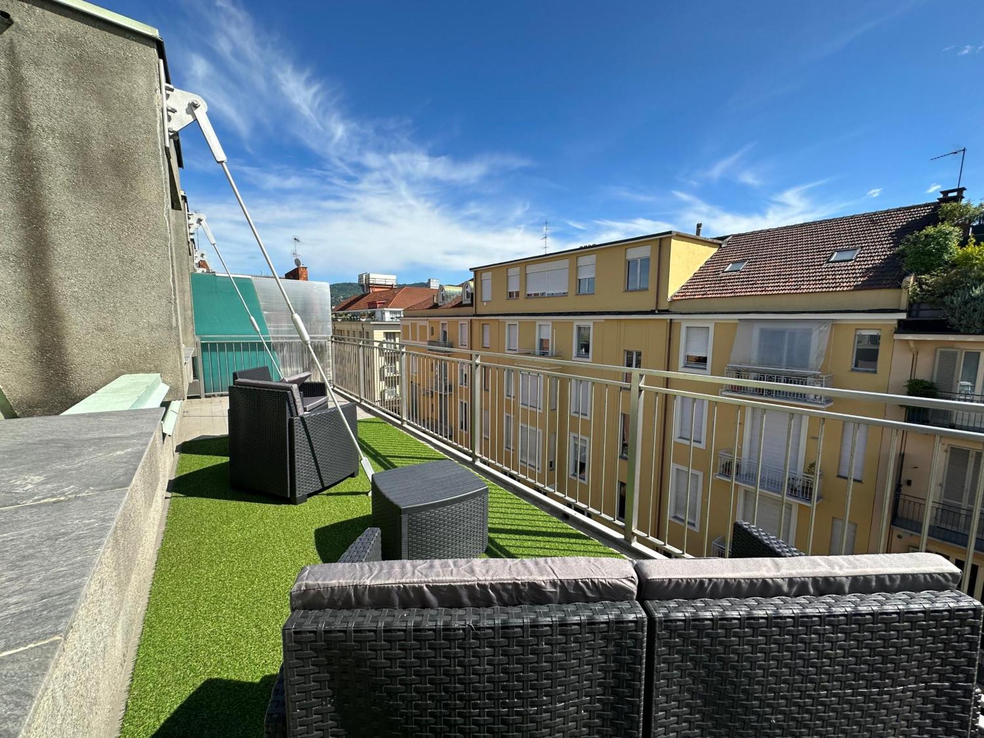 Gallery Suite The Turin Center Apartment 5 Floor, Free Garage, Big Terrace Zewnętrze zdjęcie
